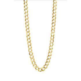 A men's yellow gold chain