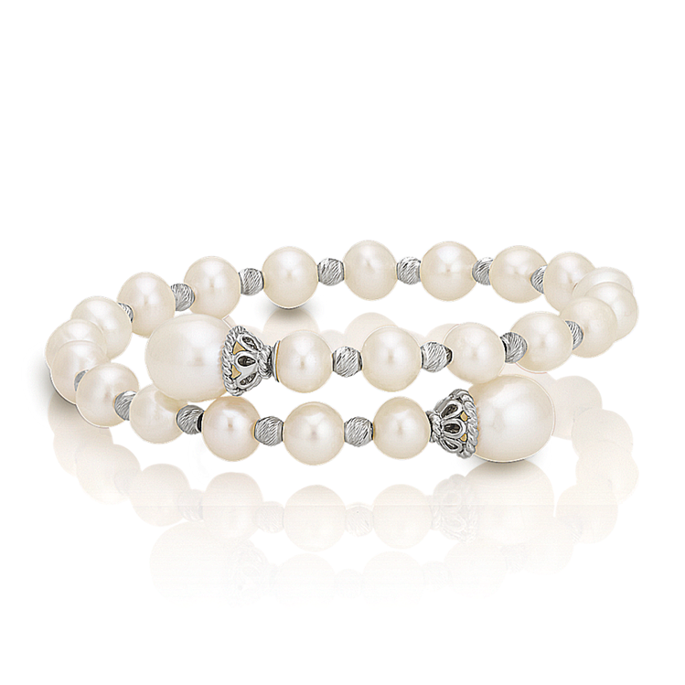 ブレスレット TATIANA Set Pearl and Silver Chain Bracelet SE0163 1708189 TATIANA Set Pearl and Silver Chain Bracelet SE0163 1708189