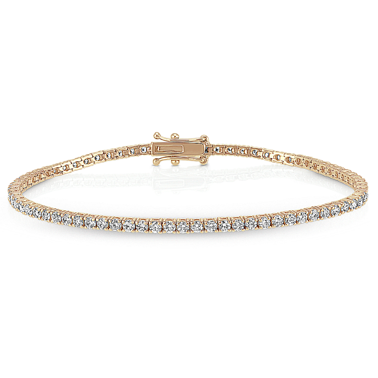 2 7/8 ct. Natural Diamond Tennis Bracelet (7 in)