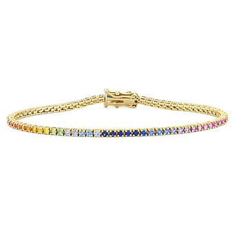 ぷっちbleufume♡long tennis necklace ゴールド ぷっち様専用bleufume♡long tennis necklace ゴールド - メルカリ