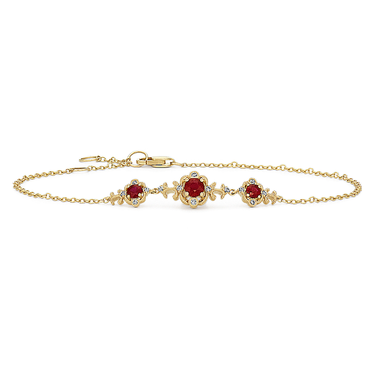 Shop Ruby Bracelets Shane Co