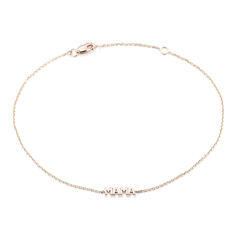 14K Rose Gold Mama Ring | Shane Co.