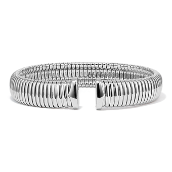 Flexible Sterling Silver Cuff Bracelet (16mm)