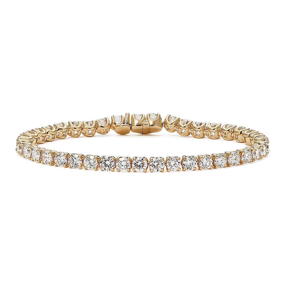 10 tcw LabGrown Diamond Tennis Bracelet Shane Co.