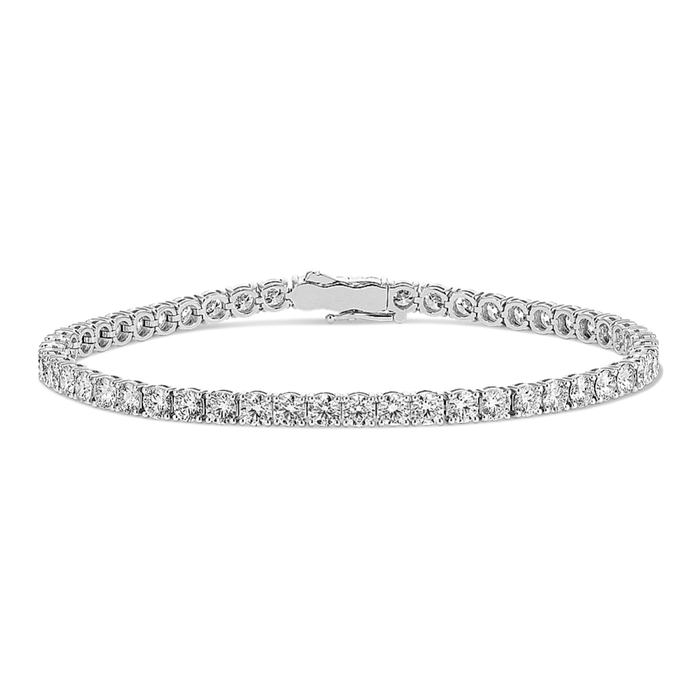 12 1/2 tcw Lab-Grown Diamond Tennis Bracelet