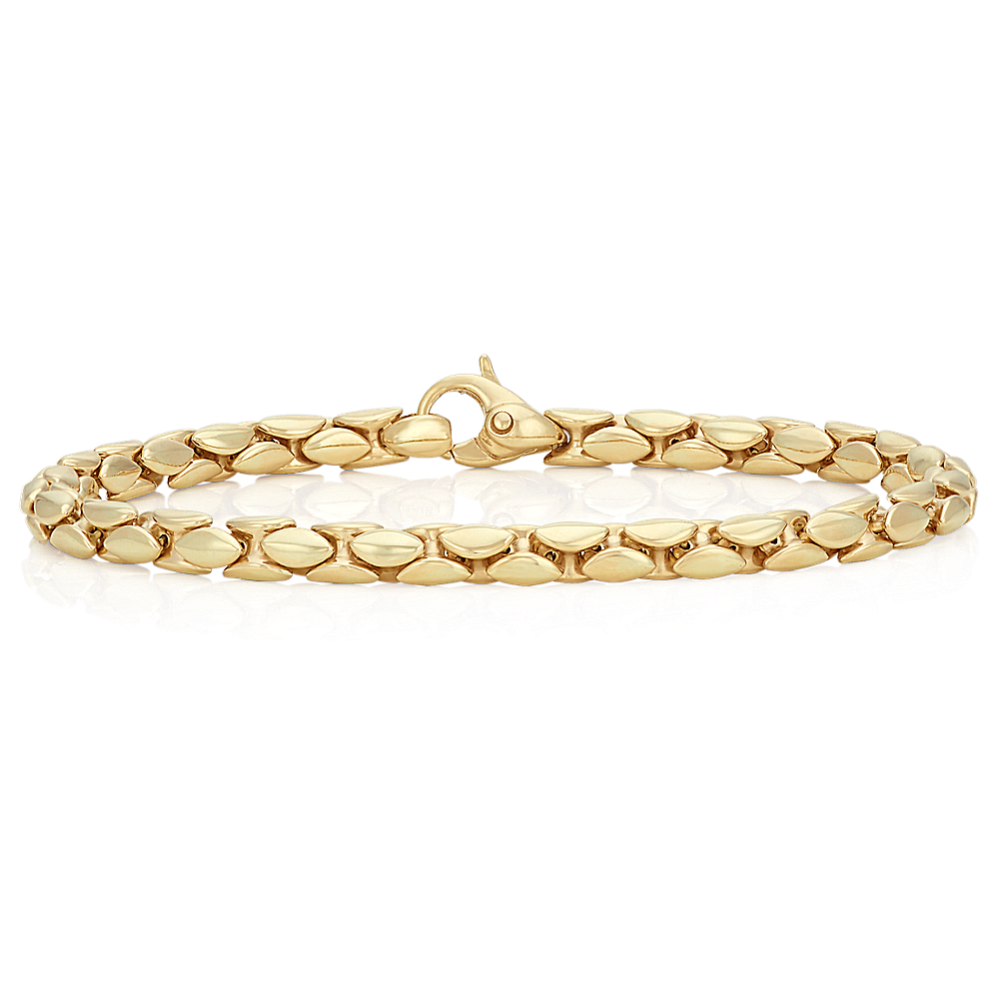 14k Yellow Gold Bracelet (7.5'')