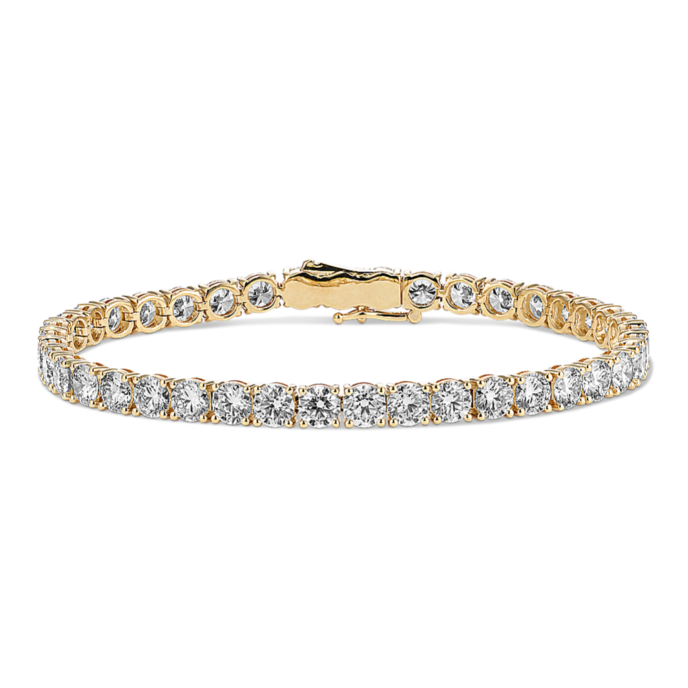 16 1/2 tcw Lab-Grown Diamond Tennis Bracelet