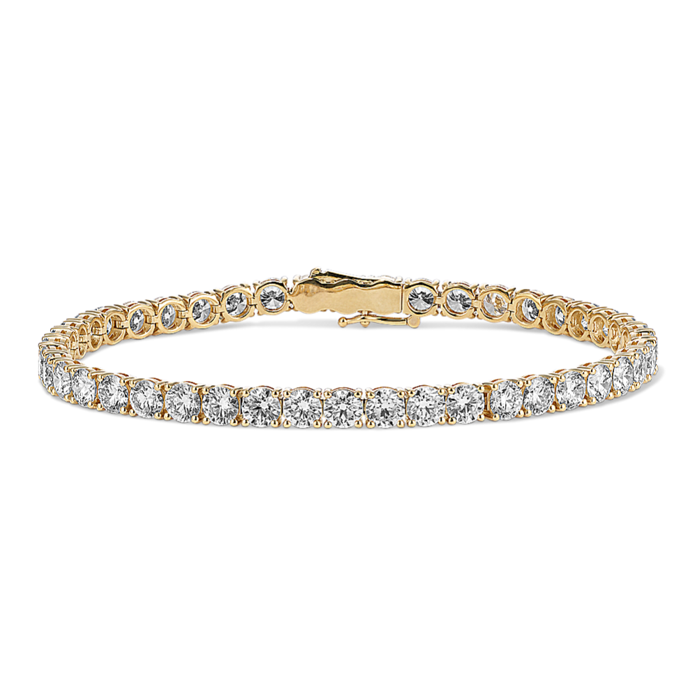 17 3/4 tcw Lab-Grown Diamond Tennis Bracelet