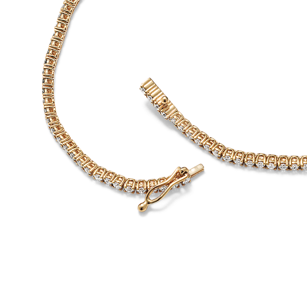 2 1/2 tcw Diamond Tennis Bracelet (8'') | Shane Co.