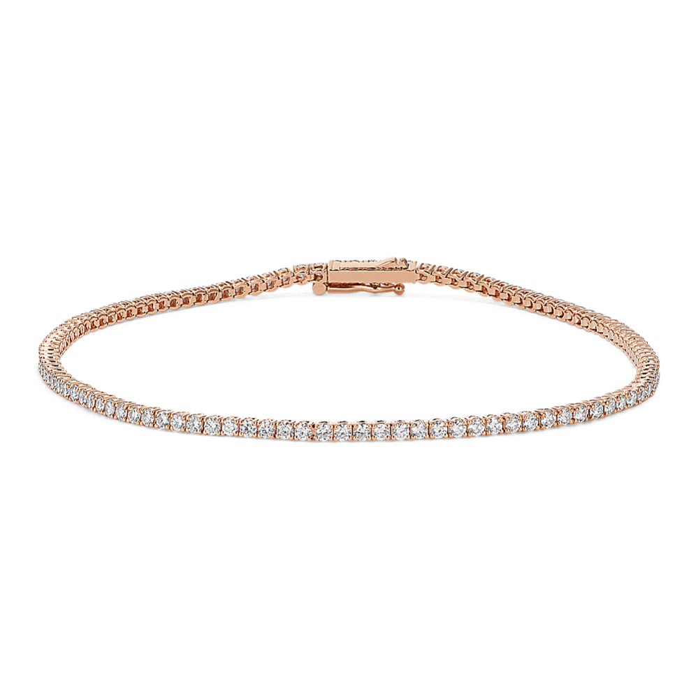 2 1/2 tcw Lab-Grown Diamond Tennis Bracelet