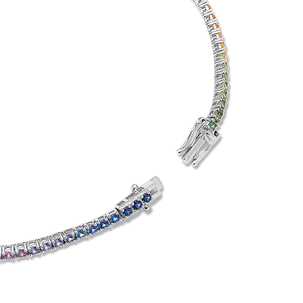 Pragnell Rainbow Two-Row Bracelet