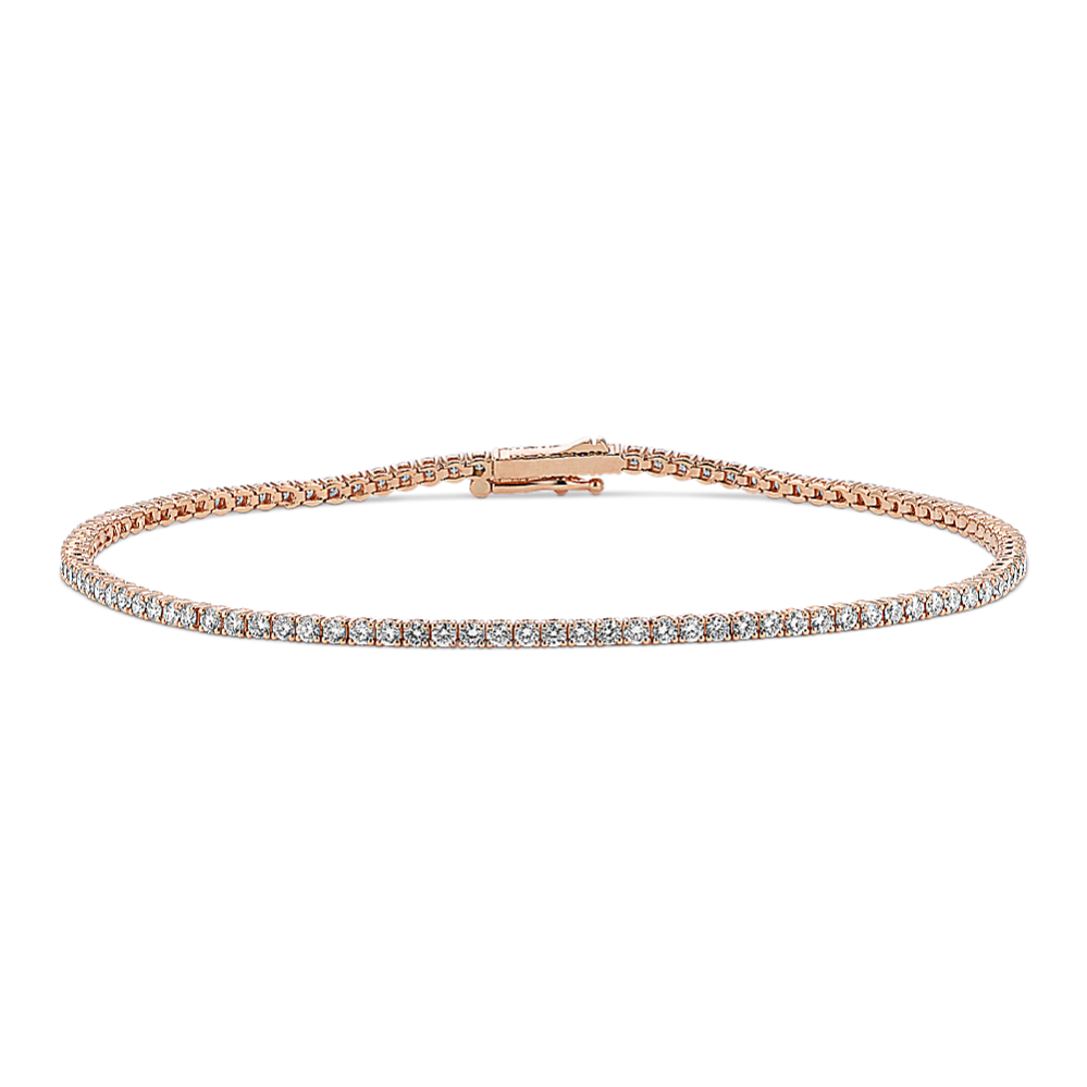 2 1/4 tcw Lab-Grown Diamond Tennis Bracelet