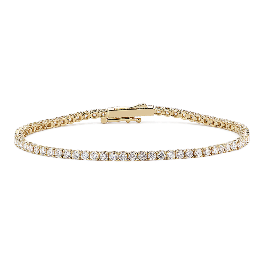 2 3/4 tcw Lab-Grown Diamond Tennis Bracelet