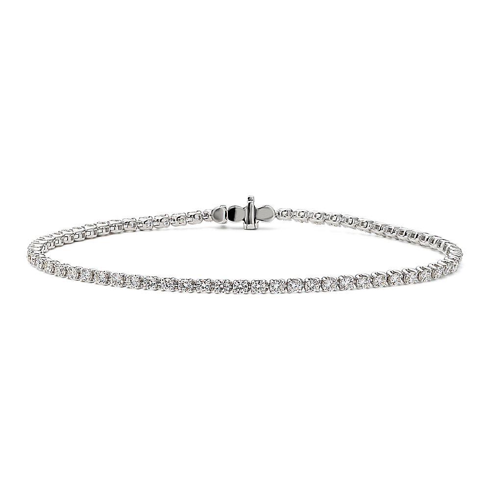 2 tcw LabGrown Diamond Tennis Bracelet Shane Co.
