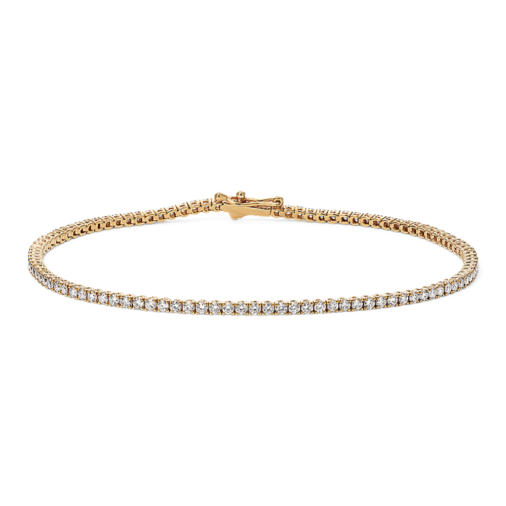 2 1/2 Diamond Tennis Bracelet (8 in)