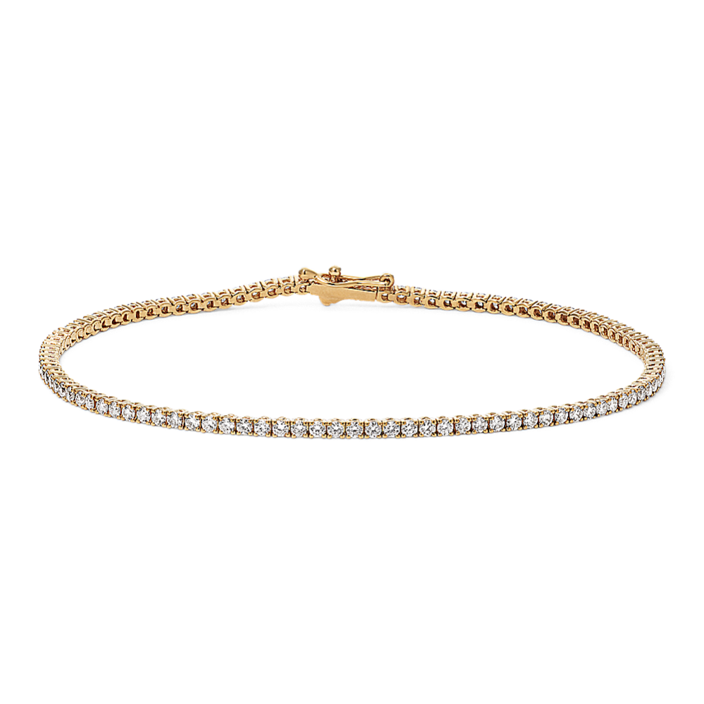 2 1/2 tcw Diamond Tennis Bracelet (8'')