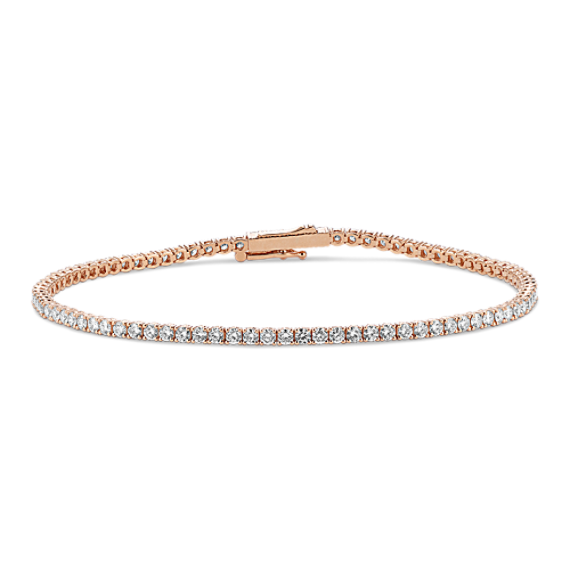 3 1/4 tcw Lab-Grown Diamond Tennis Bracelet