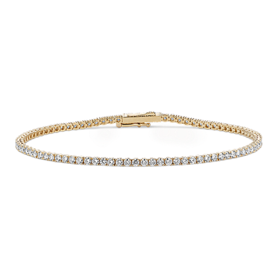 3 1/4 tcw Lab-Grown Diamond Tennis Bracelet