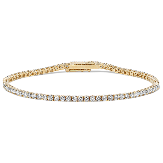 3 tcw Lab-Grown Diamond Tennis Bracelet