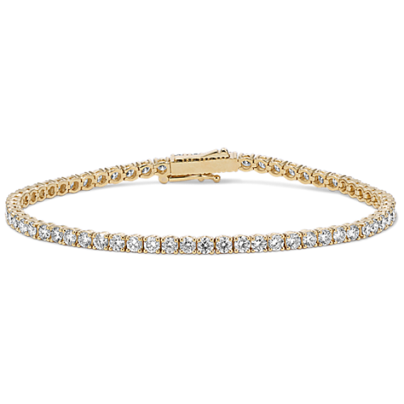 4 tcw Lab-Grown Diamond Tennis Bracelet