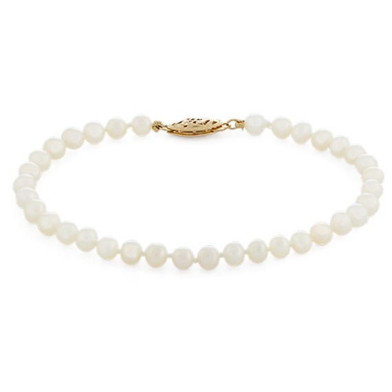 4mm Cultured Freshwater Pearl Bracelet