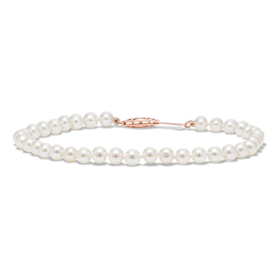 Cleo 4mm Cultured Freshwater Pearl Bracelet (7 in)