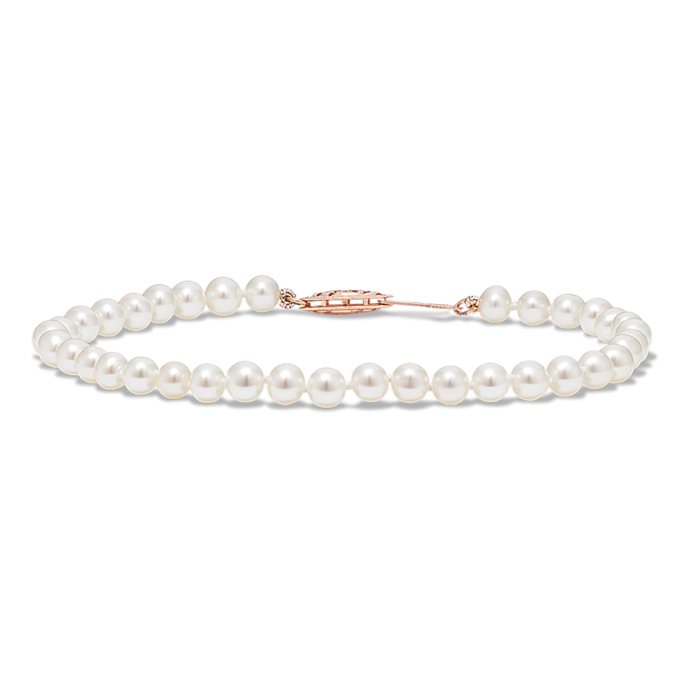 FRESH WATER PEARL BRACELET 4 MM