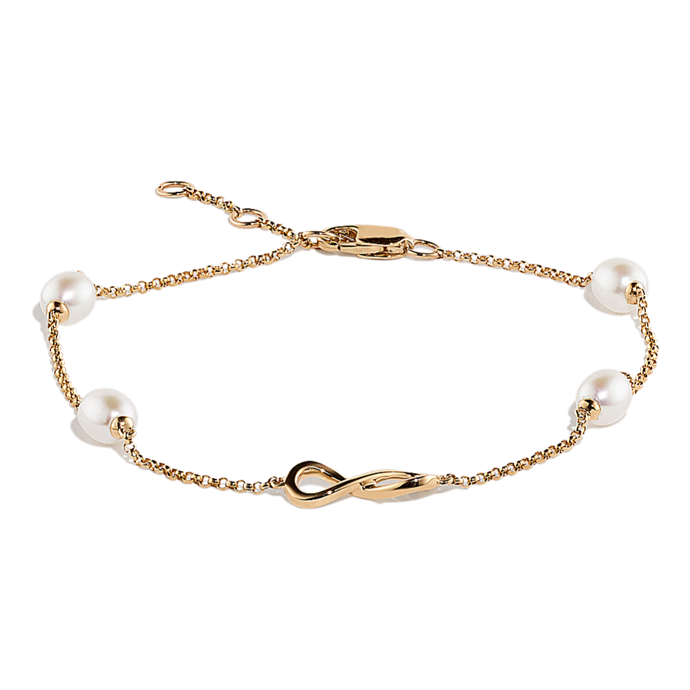 Stunning Infinity Pearl Bracelet Stunning Infinity Pearl Bracelet