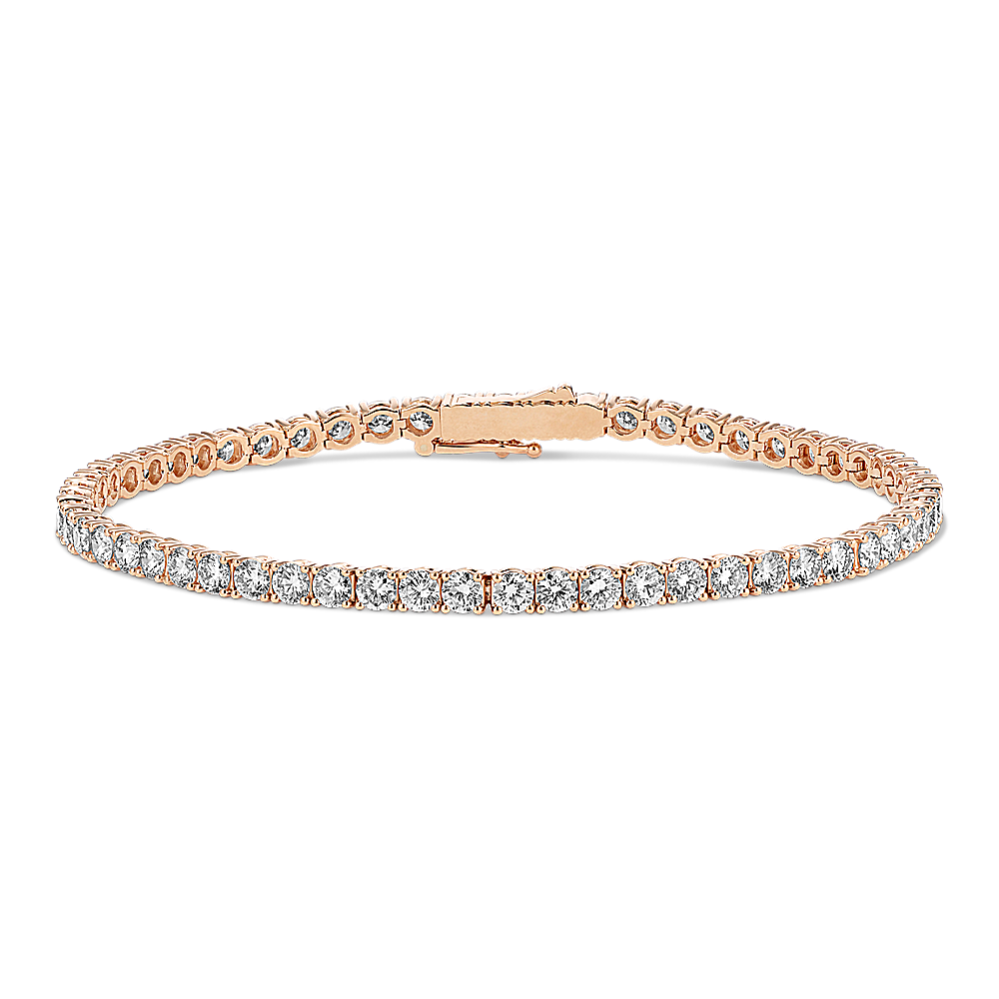 7 3/4 tcw Lab-Grown Diamond Tennis Bracelet
