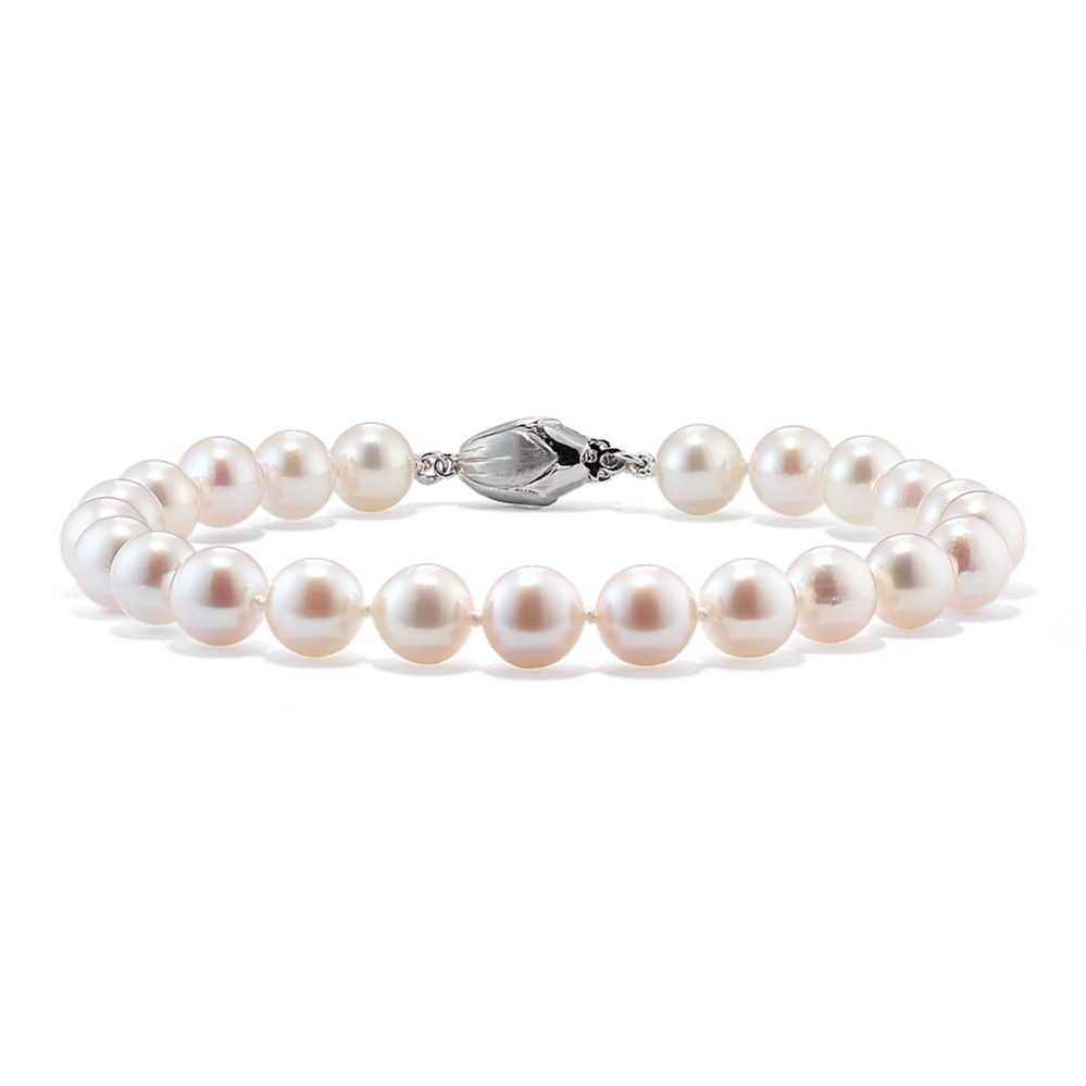 7mm Cultured Akoya Pearl Bracelet