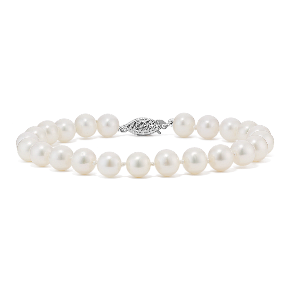 7mm Cultured Freshwater Pearl Bracelet