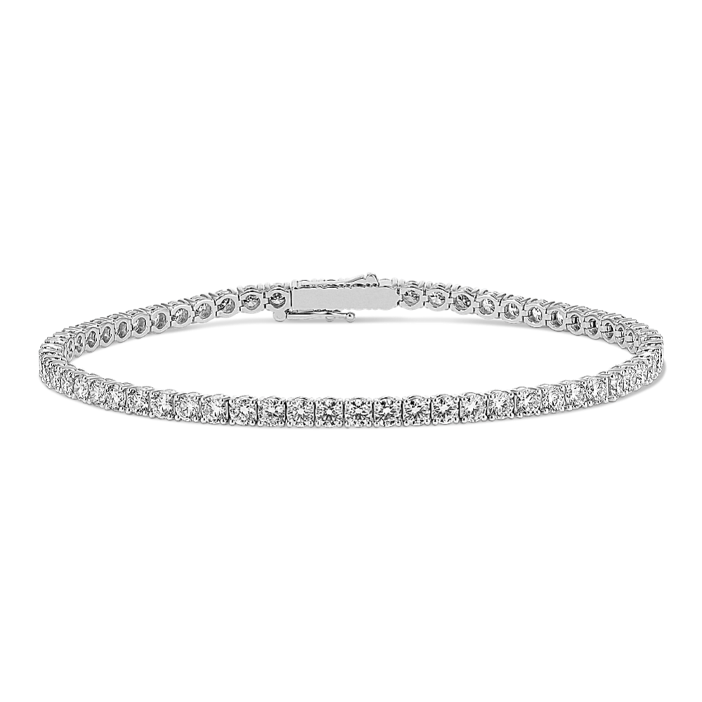 8 1/4 tcw Lab-Grown Diamond Tennis Bracelet