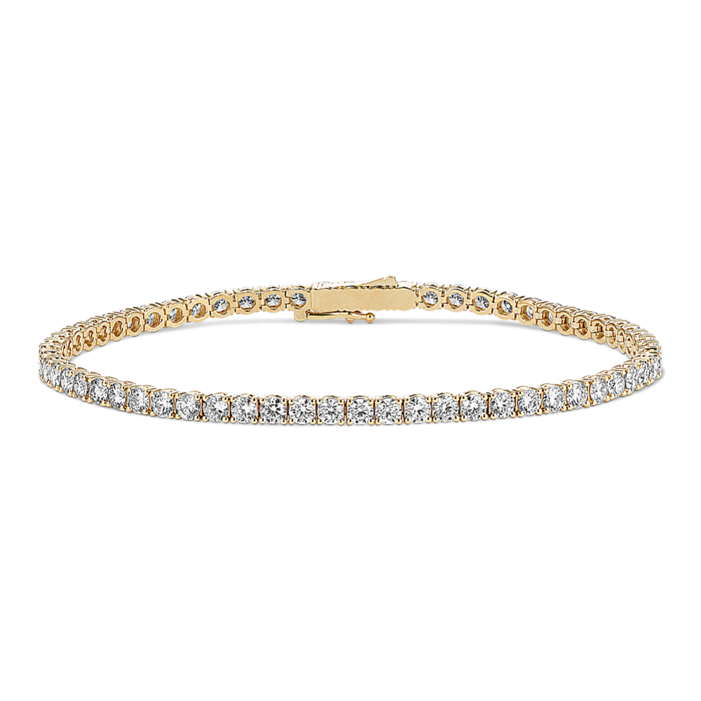8 1/4 tcw Lab-Grown Diamond Tennis Bracelet