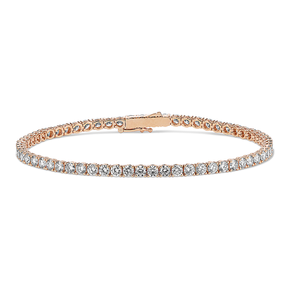 8 1/4 tcw Lab-Grown Diamond Tennis Bracelet