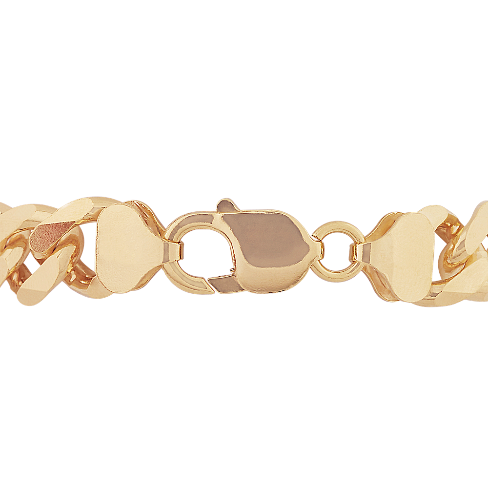 Type Chain Bracelet, Gold Vermeil, Men's Bracelets