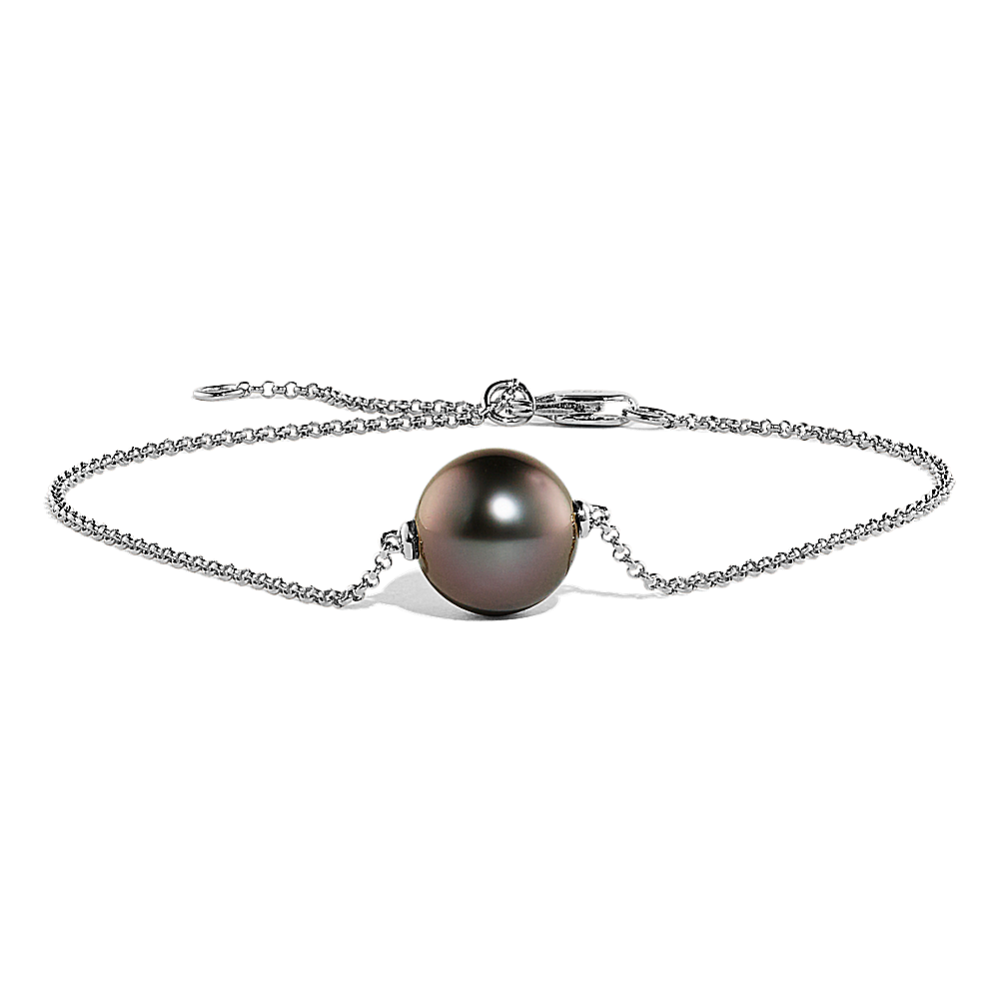 Operetta Cultured Tahitian Pearl Chain Bracelet