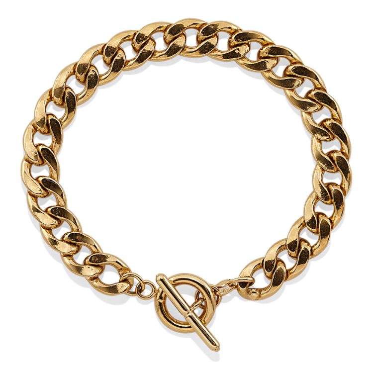 Aren Curb Bracelet in Vermeil 14k Yellow Gold (7.5 in)