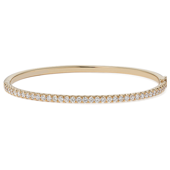 1.50 tcw Diamond Pave Bangle Bracelet