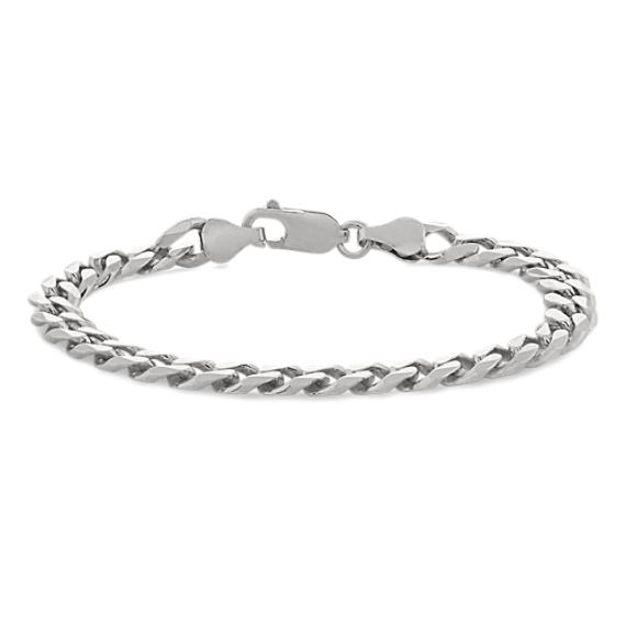 7'' Sterling Silver Curb Chain Bracelet (6.5mm)