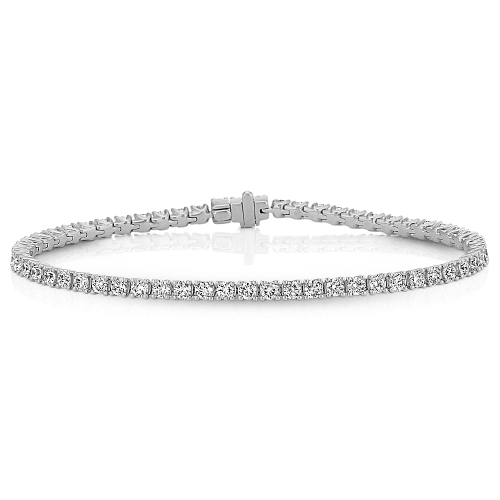 4 tcw Diamond Tennis Bracelet in Platinum