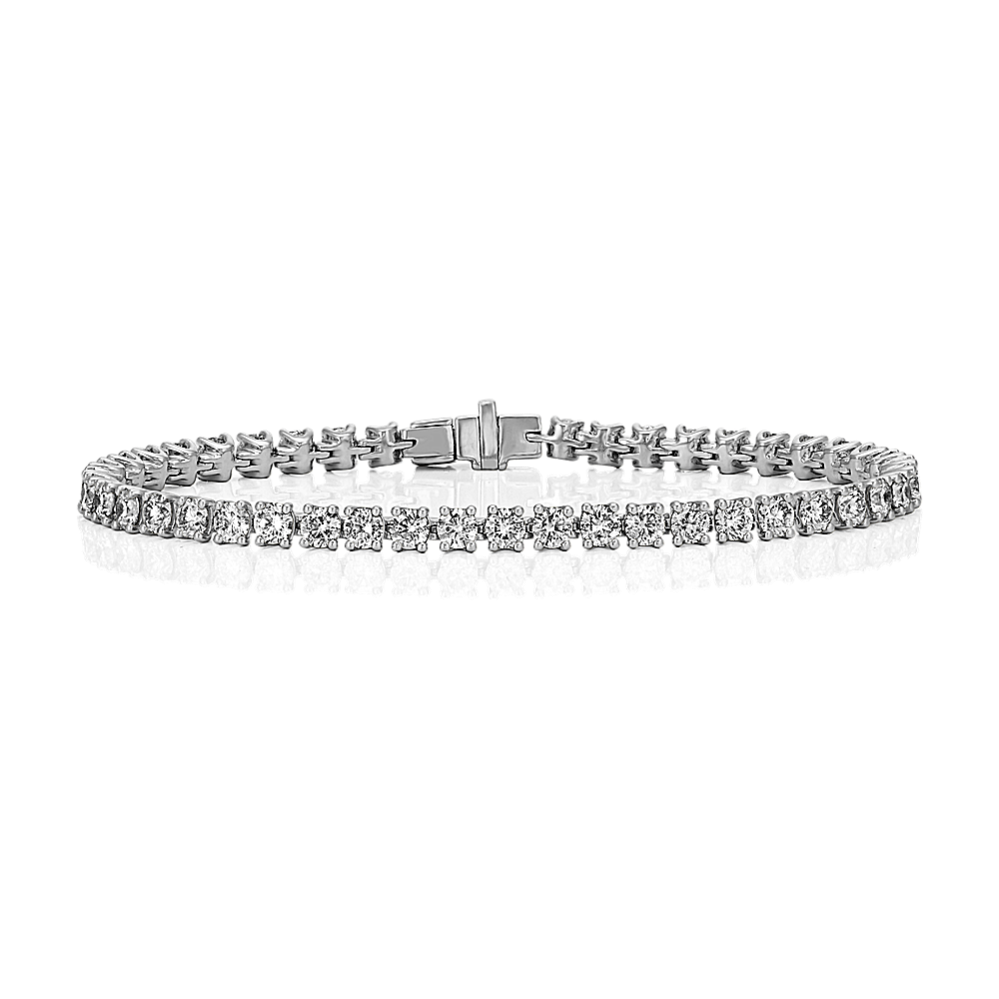 9 tcw Diamond Tennis Bracelet in Platinum
