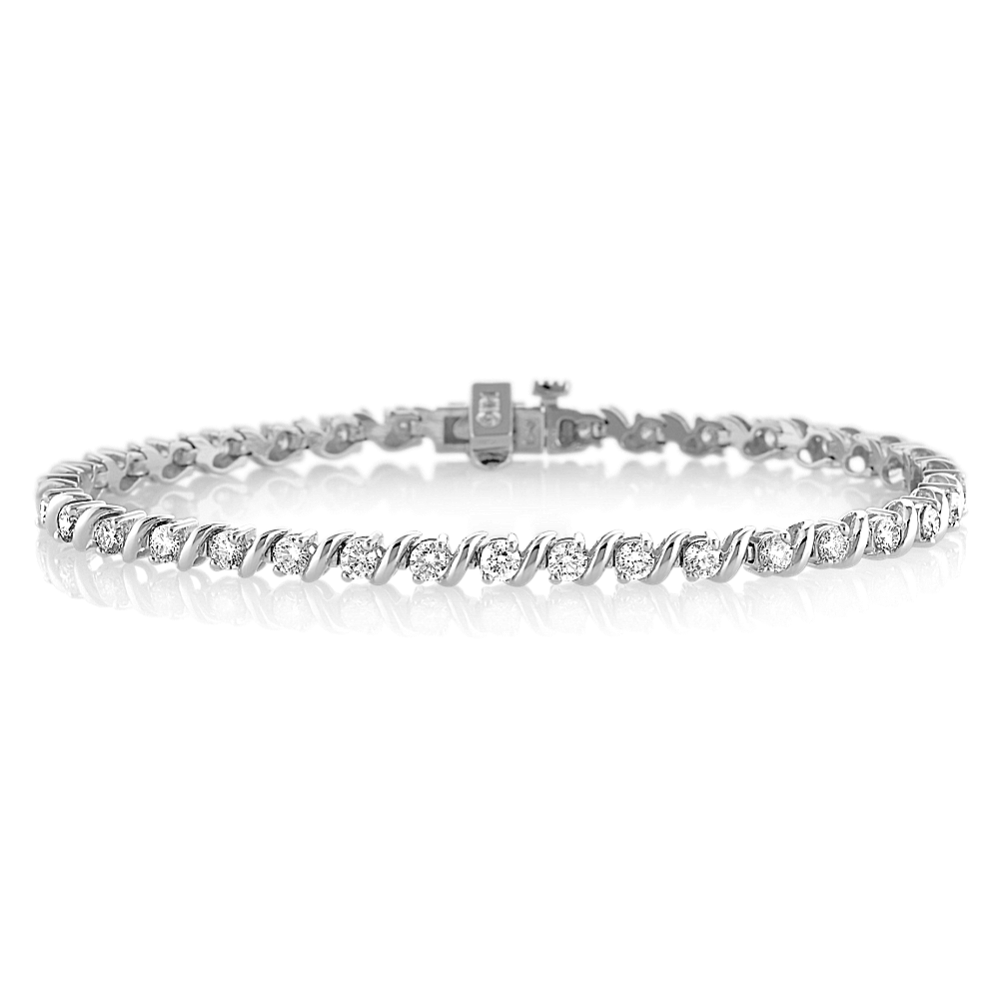 S-Link 3 tcw Diamond Tennis Bracelet