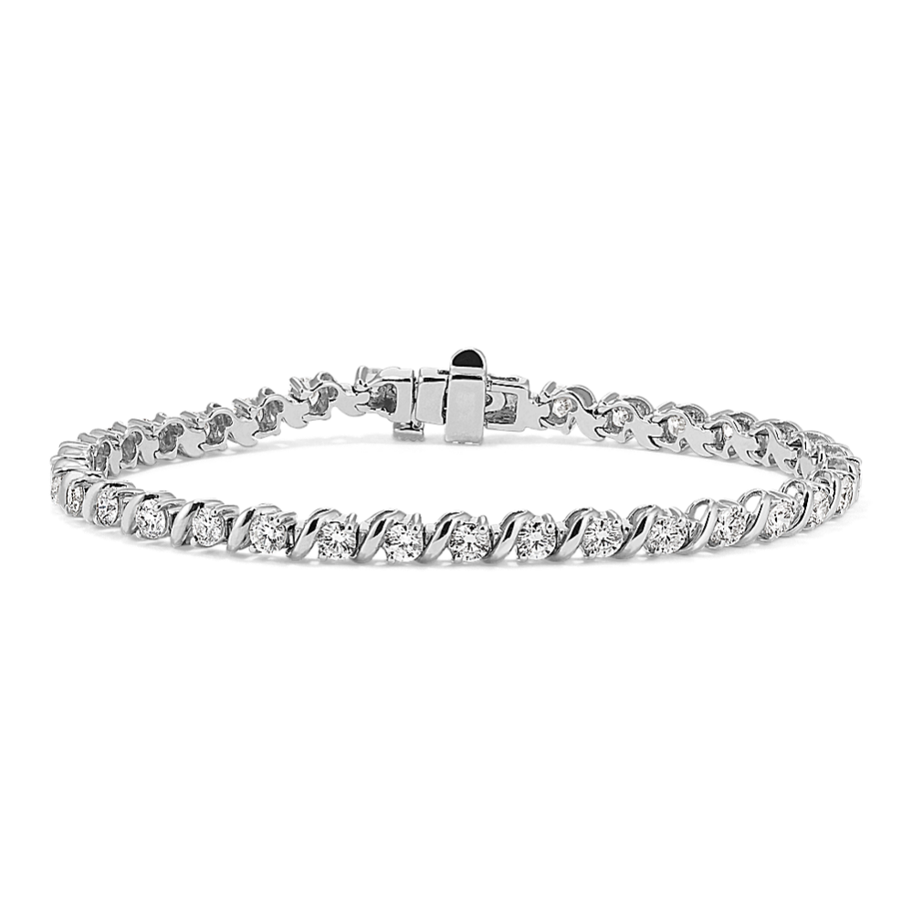 S-Link 4 tcw Diamond Tennis Bracelet