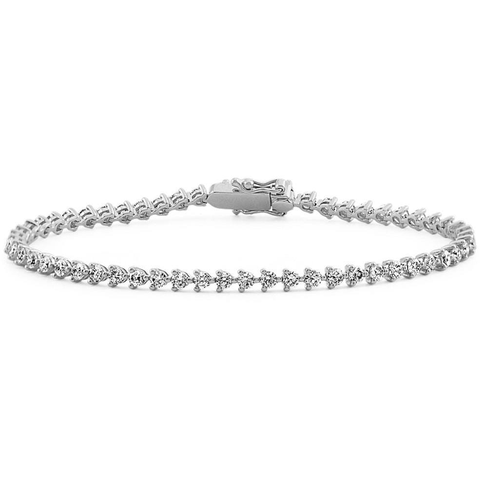 Asteria 3 ct. Diamond Tennis Bracelet (7 in) | Shane Co.