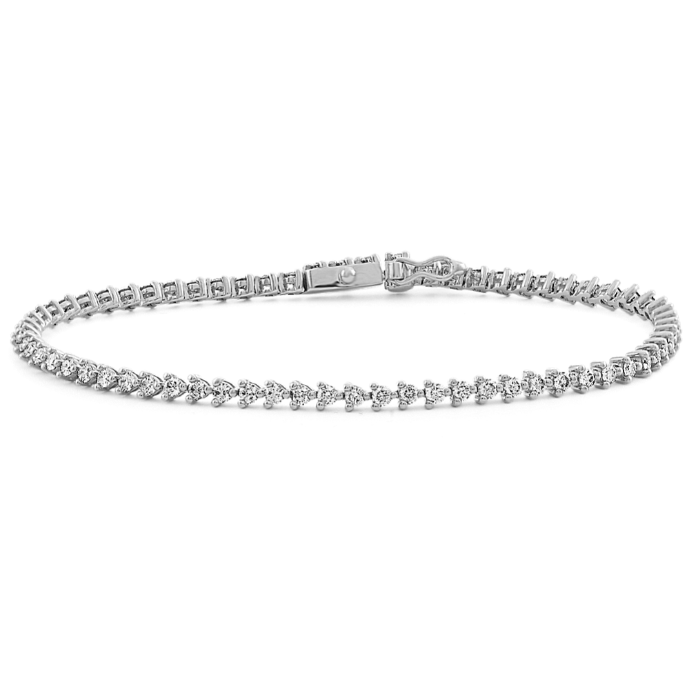 Martini-Set 2 tcw Diamond Tennis Bracelet