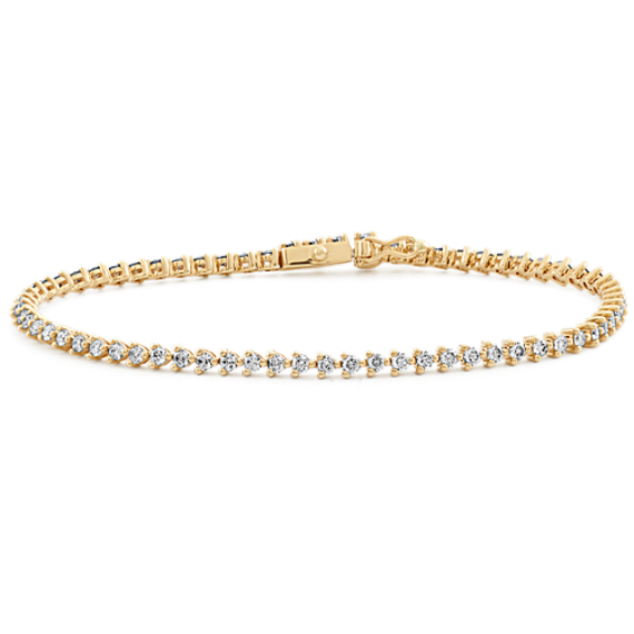 Martini-Set 2 tcw Diamond Tennis Bracelet