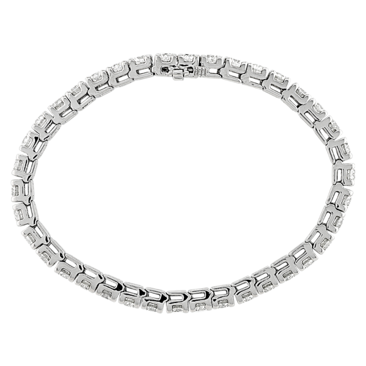 12 ct. Natural Diamond Tennis Bracelet (7 in)