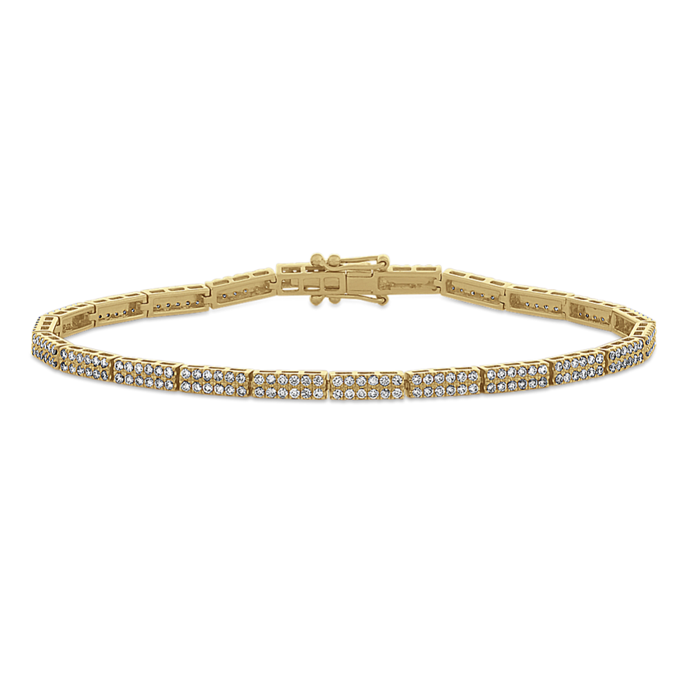 1 5/8 ct. Diamond Double Row Tennis Bracelet (7 in)