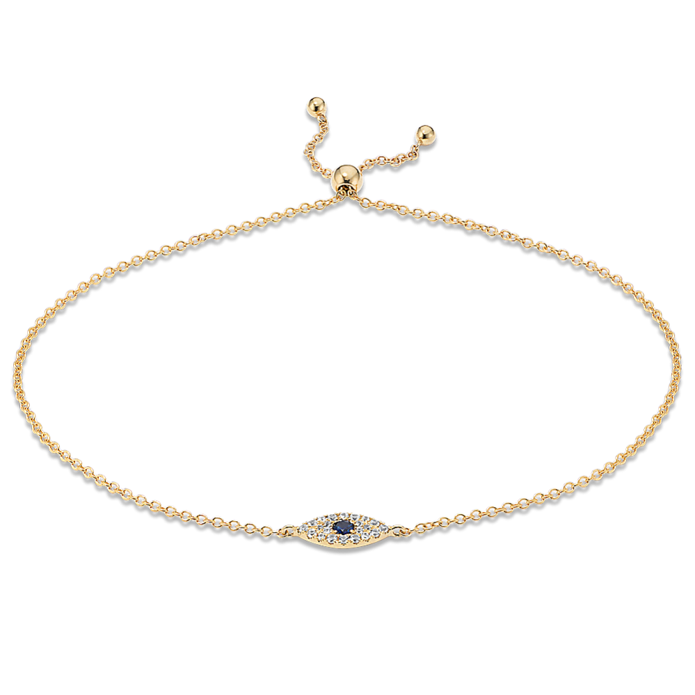 White hot sale sapphire bracelet