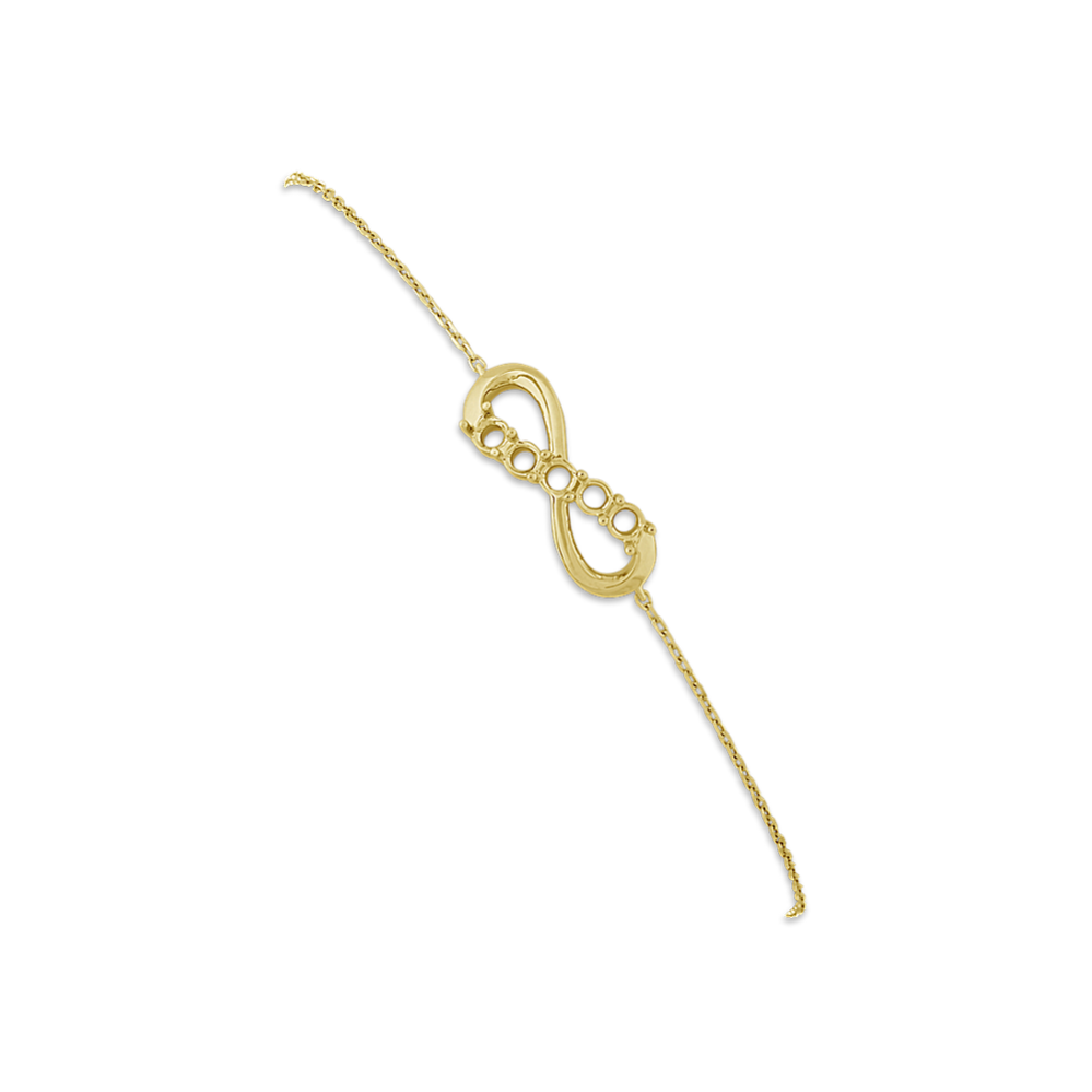 Pick-Your-Gems Infinity Bolo Bracelet